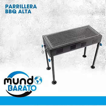 herramientas, jardines y exterior - Bbq Portatil Altura Ajustable Parrillera Asado