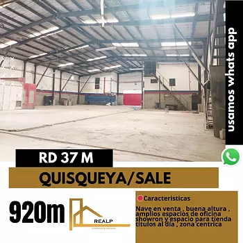 oficinas y locales comerciales - Nave en Venta en Quisqueya