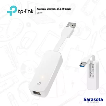 accesorios para electronica - TP-Link Adaptador Ethernet RJ45 a USB 3.0 UE300