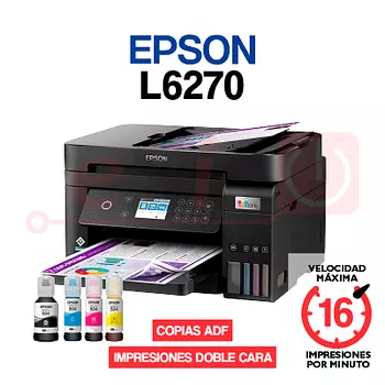 impresoras y scanners - EPSON ECOTANK L6270(CMYK), RESOLUCION DE IMPRESION