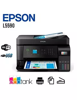 impresoras y scanners - TOTALMENTE NUEVA CON GARANTIA EN SU CAJA EPSON ECOTANK L5590,IMPRIME, COPIA Y ES