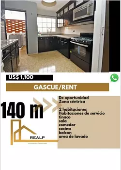 apartamentos - Apartamento en Gazcue