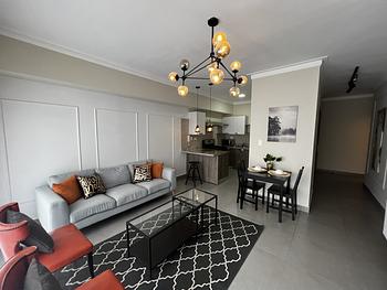apartamentos - Apartamento en alquiler amueblado en la Abraham Lincoln, Detras de ágora mall