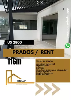 oficinas y locales comerciales - Local prados con terraza
