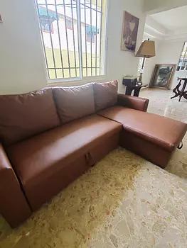 muebles y colchones - Mueble en vinil tipo piel