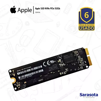 accesorios para electronica - Apple SSD NVMe PCIe 512Gb