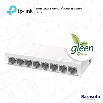 accesorios para electronica - TP-Link Switch de 8 puertos LS1008 