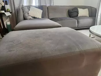 muebles y colchones - Sofa L con Otoman