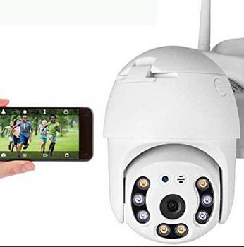 camaras y audio - Camara de Seguridad Wifi 1080P Con Giro 360 PTZ