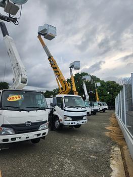 otros vehiculos - Camiones grúas canasto, mitsubishi, isuzu y hino recién importados de Japón. 