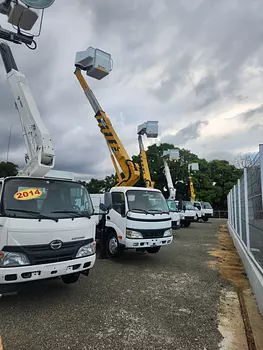 otros vehiculos - Camiones grúas canasto, mitsubishi, isuzu y hino recién importados de Japón. 