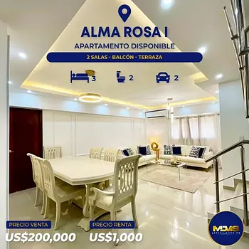 penthouses - Venta y Alquiler de Penthouse en Alma Rosa I 