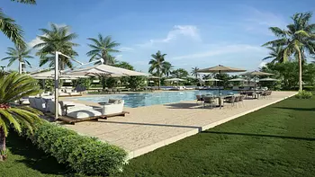 casas vacacionales y villas - Hermosas Villas de un nivel en Punta Cana Rep Dom