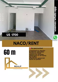 oficinas y locales comerciales - Local en Naco primer nivel
