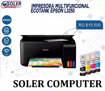 impresoras y scanners - Impresora Multifuncional EPSON Ecotank L3250