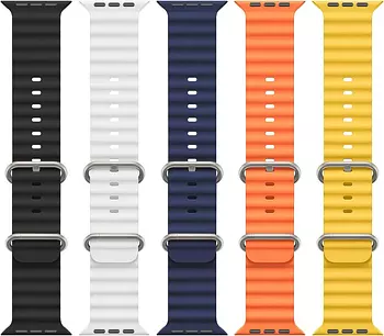 otros electronicos - Correa de silicona Ondulada AppleWatch