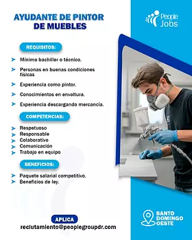 empleos disponibles - Pintor de muebles 