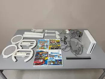 consolas y videojuegos - Nintendo Wii liberado + Accesorios