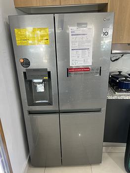 electrodomesticos - NEVERA TIPO LINRO LG INVERTER DISPENSADOR DE AGUA Y HIELO 