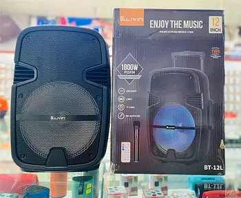 camaras y audio - bocina 🔈 bluetooth speaker LIVIN de 12