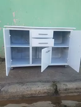muebles y colchones - Mesa Credenza para sala 