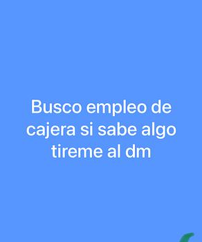 empleos disponibles - Busco empleo de cajera 