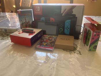 consolas y videojuegos - 🎮 Nintendo Switch + 3 Juegos + Accesorios + 500GB – ¡Lista para jugar! 