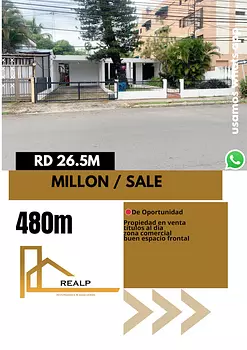 casas - Propiedad en venta millon 