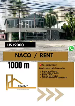 oficinas y locales comerciales - Local comercial en Naco