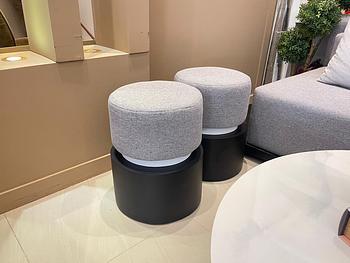 decoración y accesorios - set de otomanos disponible para entrega inmediata