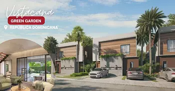 casas vacacionales y villas - Green Garden Villas: Espacios Modernos en el Corazón de Vista Cana