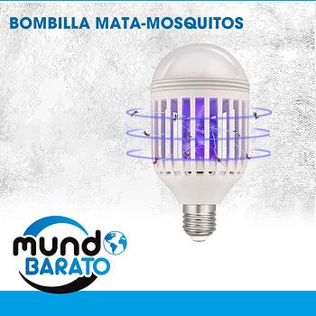 herramientas, jardines y exterior - mata mosquitos electrico tipo bombillo zancudo lampara led insectos trampa