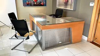 articulos de oficina - Moderno Mueble de Oficina forma en L