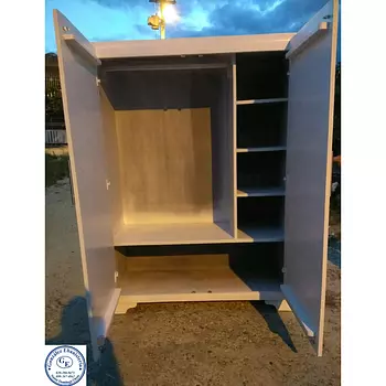 muebles y colchones - Armario grande en color blanco 🤍