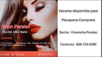 candidatos - Peluquera