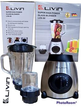 electrodomesticos - batidora LIVIN baso cristal 