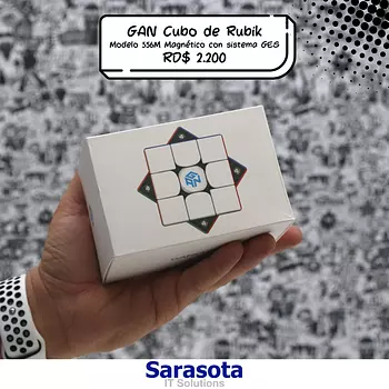 hobby y coleccion - GAN Cubo 3X3 modelo 356M con GES Somos Sarasota