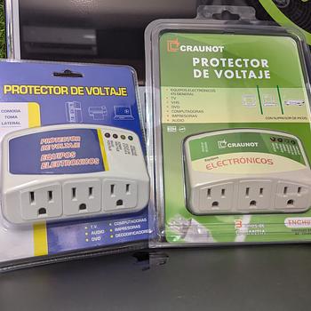 accesorios para electronica - protector de voltajes 