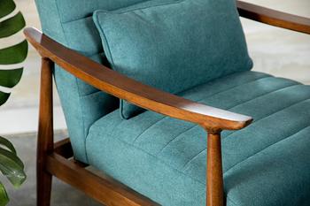 muebles y colchones - Se venden dos butacas color azul y madera