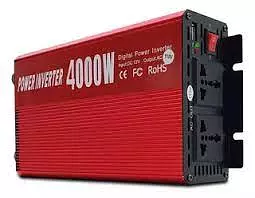 plantas e inversores - POWER INVERTER 4000W - CONVERTIDOR DE 12V A 110V 