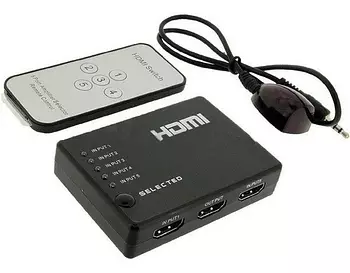 computadoras y laptops - SWITCH Venlogic HDMI 5x1 (Mod. DY705)1080p, control remoto