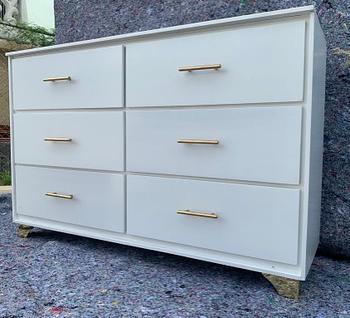 muebles y colchones - Gavetero blanco 