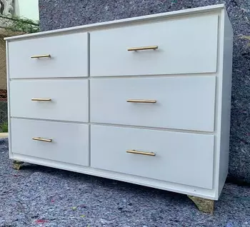 muebles y colchones - Gavetero blanco 