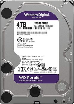 camaras y audio - WD Purple - Disco duro de vigilancia 4TB Y 2TB 