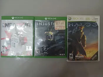 consolas y videojuegos - Xbox one s, con tres juegos