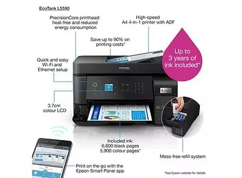 impresoras y scanners - MULTIFUNCIONAL EPSON ,CON BOTELLA DE TINTA DE FABRICA,COPIA,SCANER,IMPRIME,WI-FI