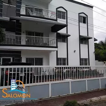 apartamentos - Amplio apartamento amueblado en residencial tranquilo segundo nivel