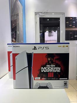 consolas y videojuegos - Consola PlayStation 5 SLIM Modern War 2 Nuevo Sellado Version Disco,$ 36,900 NEG