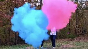 accesorios - Bengala Bomba Gender Reveal Revelacion del sexo smoke bomb humo