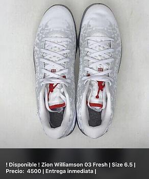 deportes - Zion Williamson 03 Fresh Size 6.5 